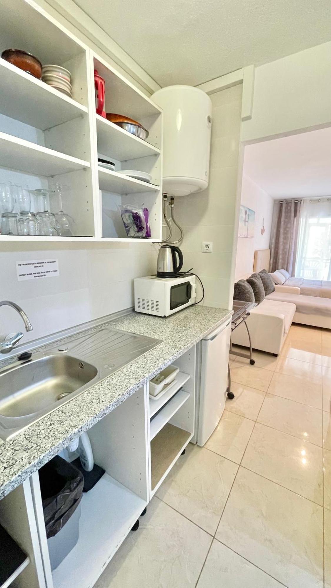 Beach Studio Apartment Hannibal La Cala Finestrat 베니돔 외부 사진