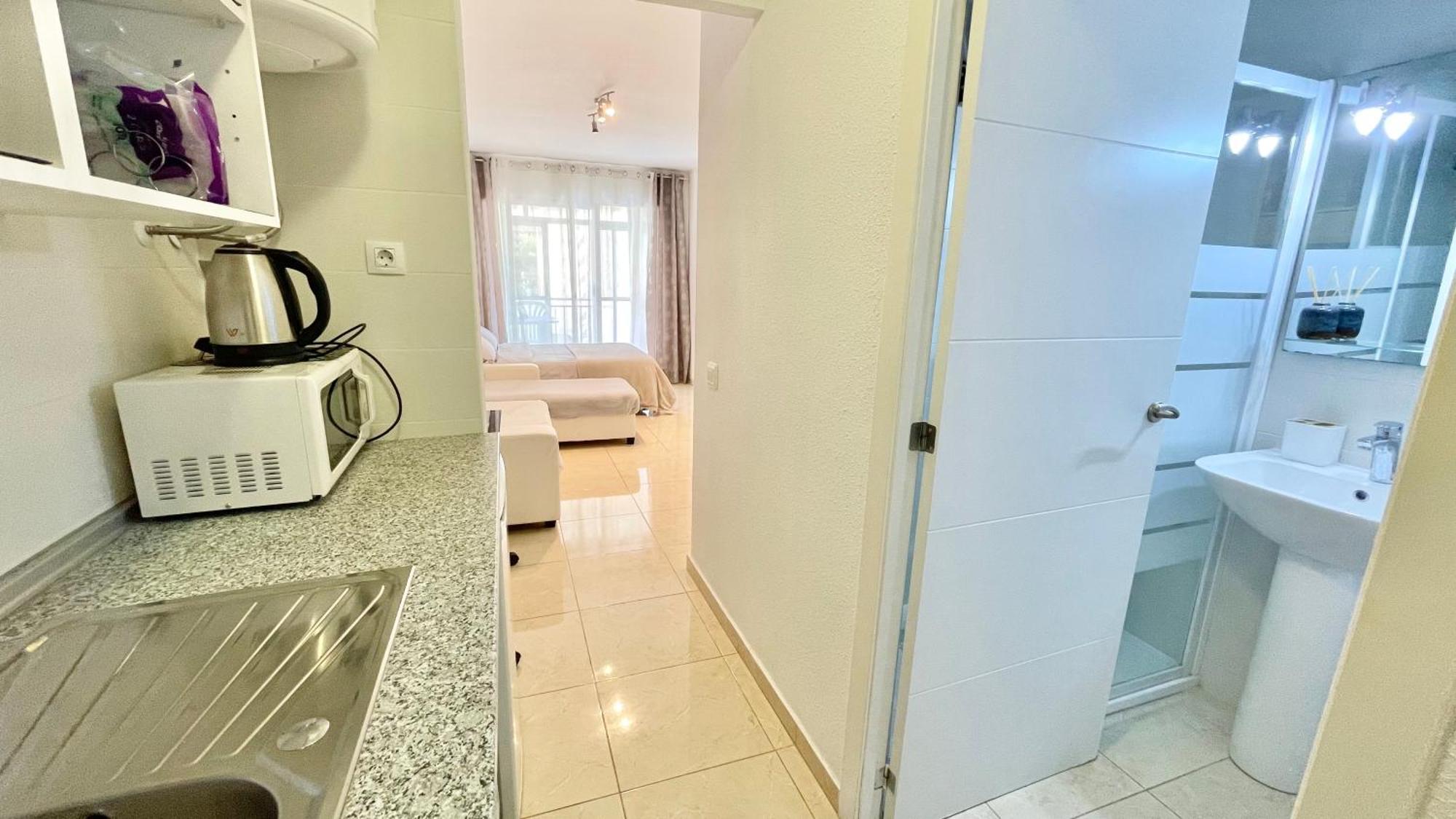 Beach Studio Apartment Hannibal La Cala Finestrat 베니돔 외부 사진
