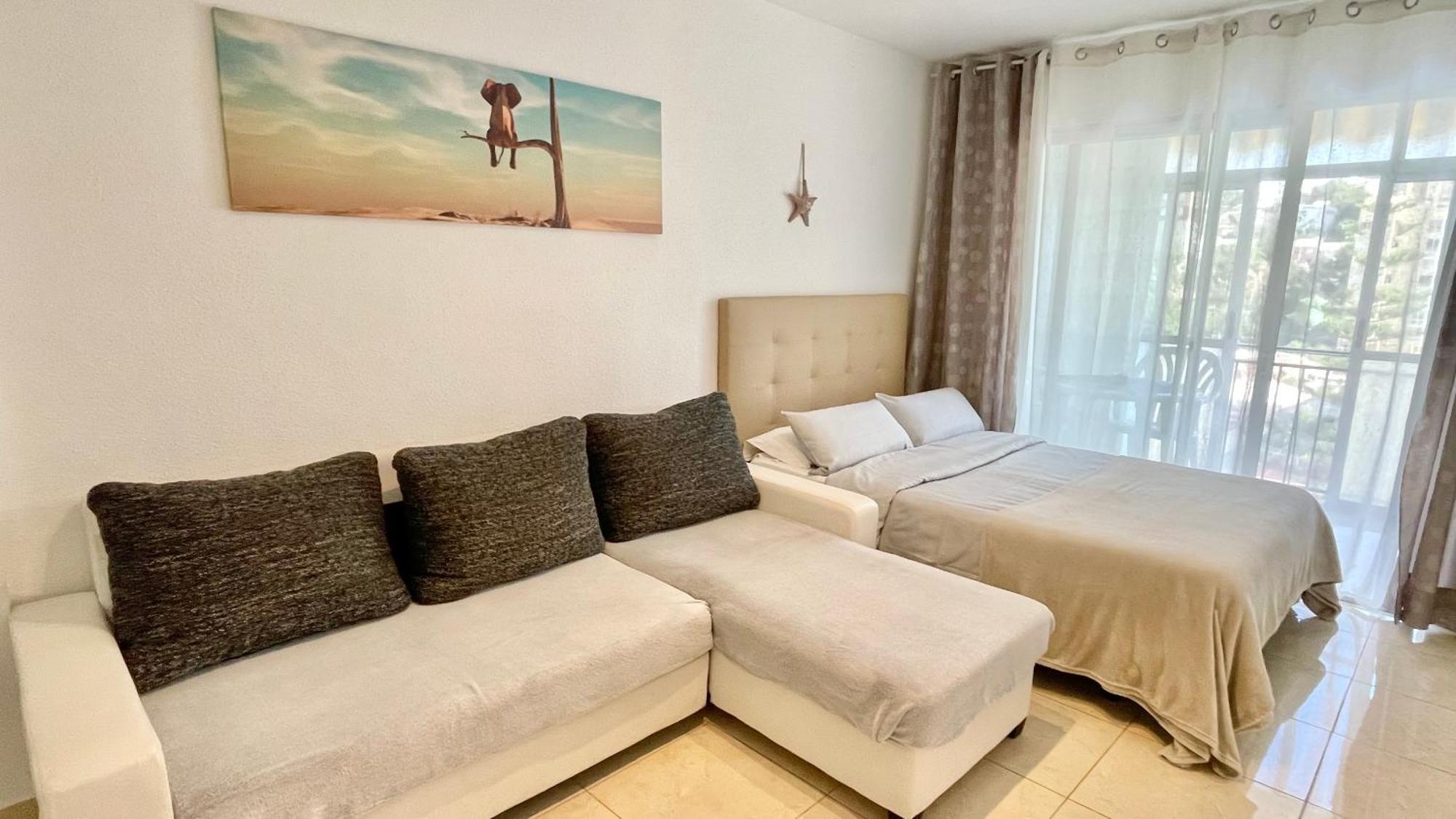 Beach Studio Apartment Hannibal La Cala Finestrat 베니돔 외부 사진